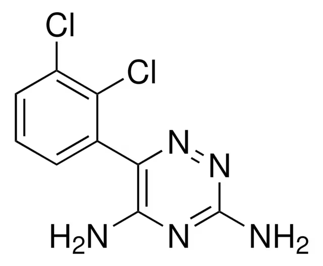 Lamotrigine structure, CAS 84057-84-1