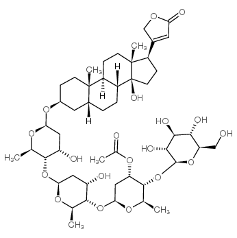 Lanatoside A structure, CAS 17575-20-1