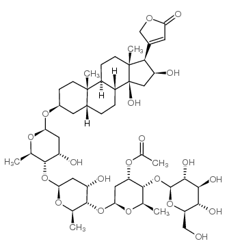 Lanatoside B structure, CAS 17575-21-2