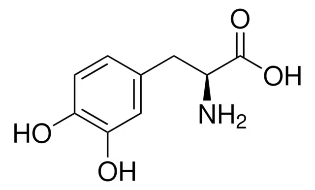 Levodopa structure, CAS 59-92-7