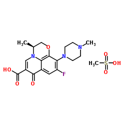 levofloxacin Mesylate structure, CAS 226578-51-4