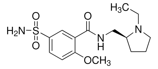 Levosulpiride structure, CAS 23672-07-3