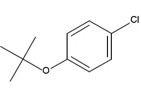 1-Chloro-4-(1,1-dimethylethyl)benzene ether structure, CAS 18995-35-2