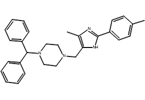 Lifarizine structure, CAS 119514-66-8