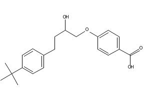 Lifibrol structure, CAS 96609-16-4