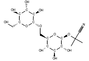 Linustatin structure, CAS 72229-40-4