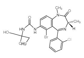 Lodazecar structure, CAS 87646-83-1
