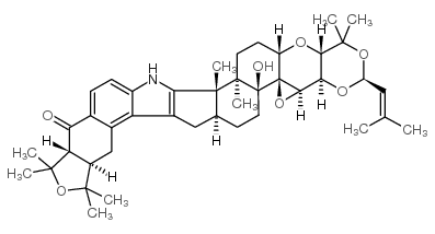Lolitrem B structure, CAS 81771-19-9