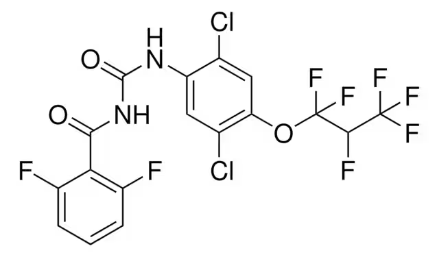 Lufenuron structure, CAS 103055-07-8
