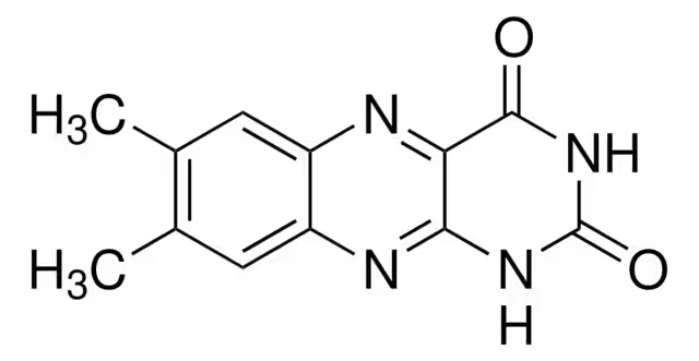 Lumichrome structure, CAS 1086-80-2
