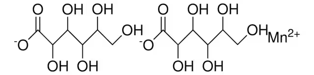 Manganese gluconate structure, CAS 6485-39-8