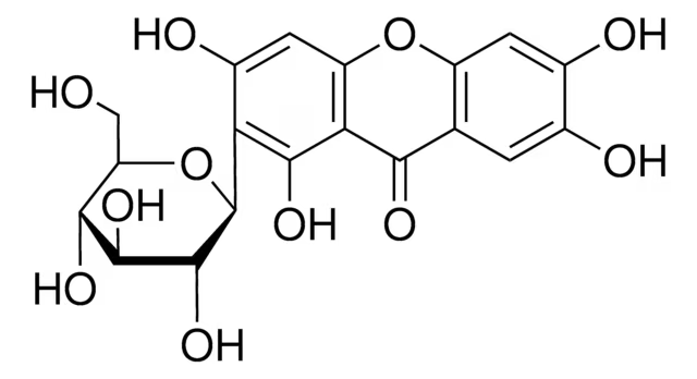 Mangiferin structure, CAS 4773-96-0