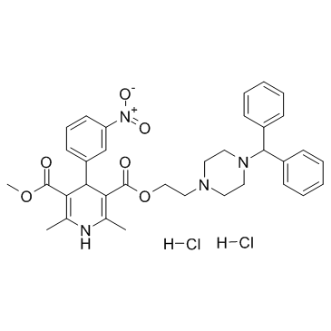 Manidipine dihydrochloride structure, CAS 89226-75-5