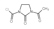 1-Chlorocarbonyl-3-acetyl-2-imidazolidinone structure, CAS 41730-71-6