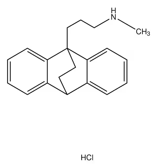Maprotiline structure, CAS 10262-69-8