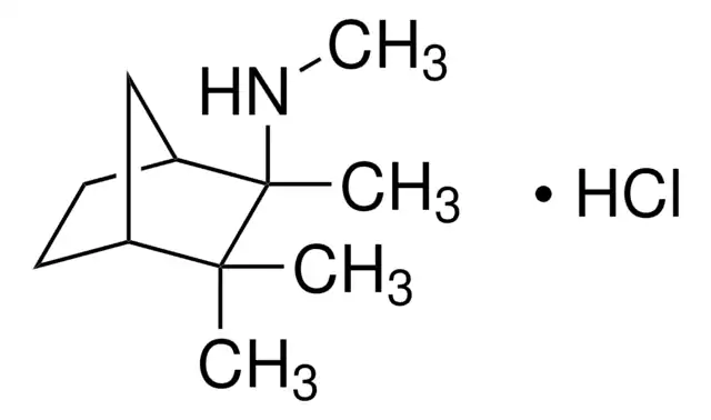 Mecamylamine structure, CAS 60-40-2