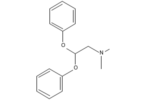 Medifoxamine structure, CAS 32359-34-5