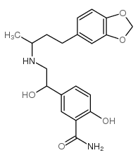 Medroxalol structure, CAS 56290-94-9