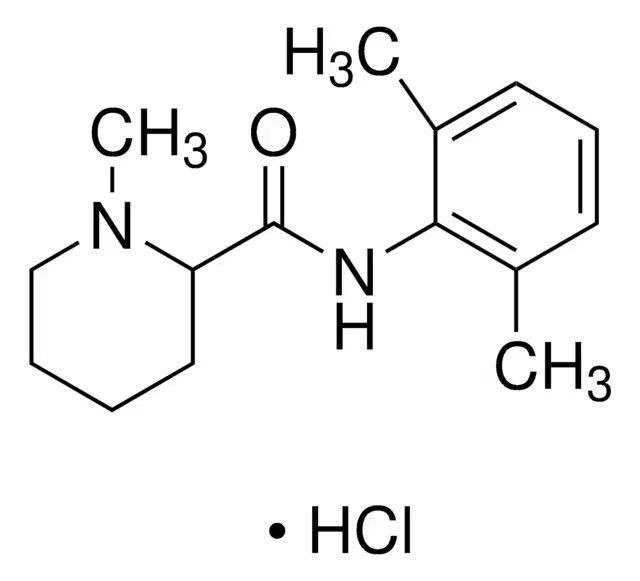 Mepivacaine hydrochloride structure, CAS 1722-62-9