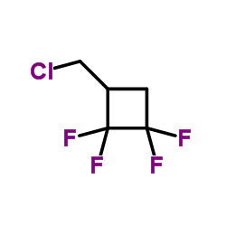 1-Chloromethyl-2,2,3,3-tetrafluorocyclobutane structure, CAS 356-80-9