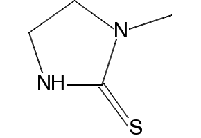 Mercazoline structure, CAS 13431-10-2