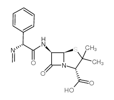 Methampicillin structure, CAS 6489-97-0