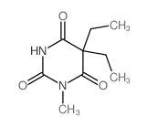 Metharbital structure, CAS 50-11-3