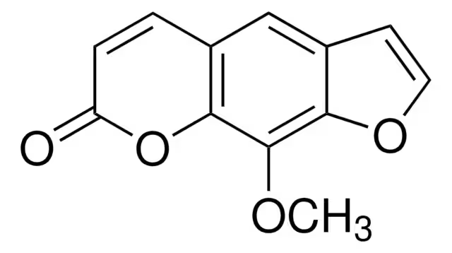 Methoxsalen structure, CAS 298-81-7