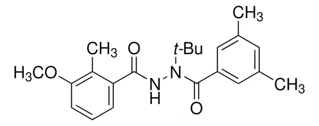 Methoxyfenozide structure, CAS 161050-58-4