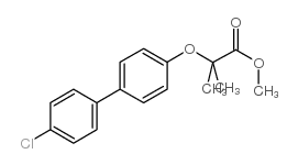 Methyl clofenapate structure, CAS 21340-68-1
