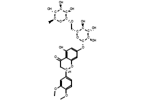 Methyl hesperidin structure, CAS 11013-97-1