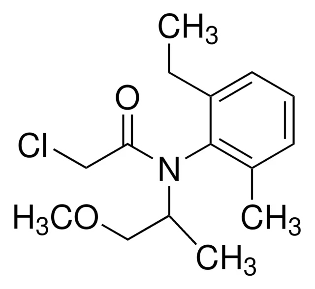 Metolachlor structure, CAS 51218-45-2