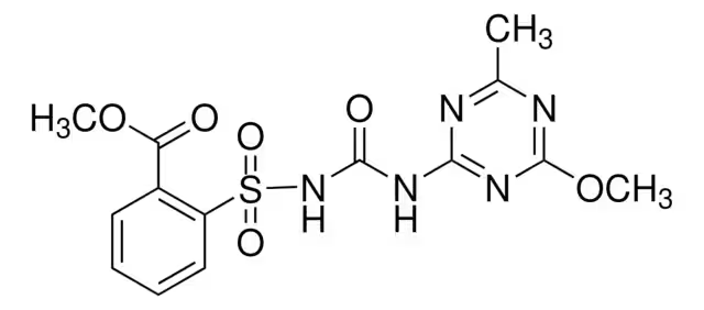 Metsulfuron-Methyl structure, CAS 74223-64-6