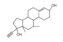 Metynodiol structure, CAS 23163-42-0
