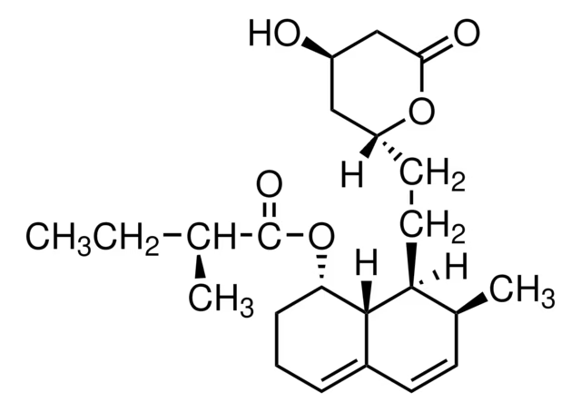 Mevastatin structure, CAS 73573-88-3