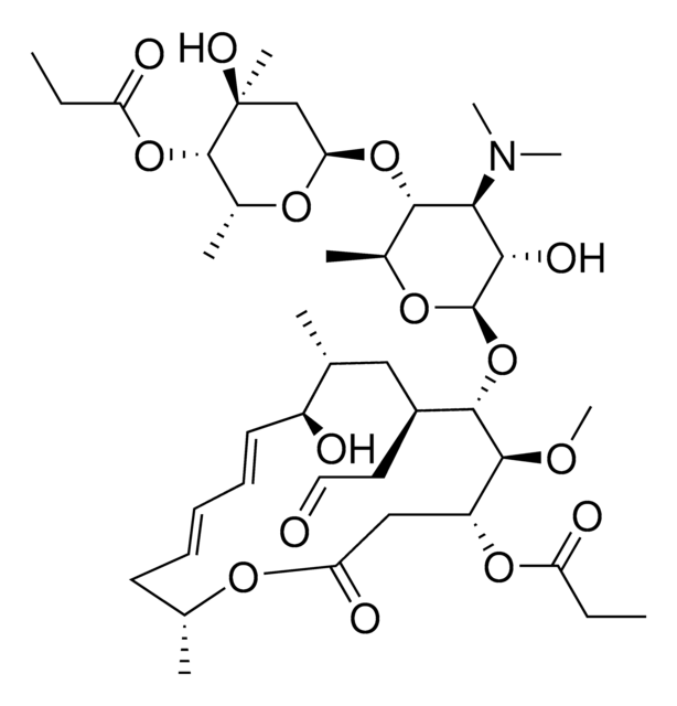 Midecamycin structure, CAS 35457-80-8