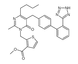Milfasartan structure, CAS 148564-47-0