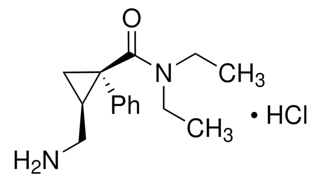 Milnacipran structure, CAS 92623-85-3