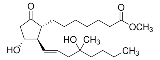 Misoprostol structure, CAS 59122-46-2