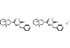 Mitiglinide structure, CAS 145375-43-5