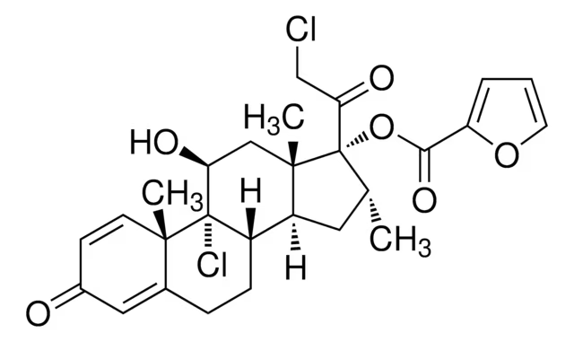 Mometasone furoate structure, CAS 83919-23-7