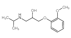 Moprolol structure, CAS 5741-22-0