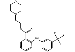 Morniflumate structure, CAS 65847-85-0
