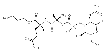 Murabutide structure, CAS 74817-61-1