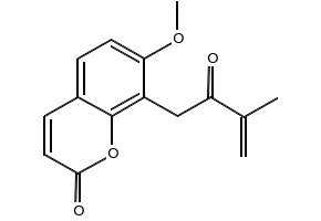 Murrayone structure, CAS 19668-69-0