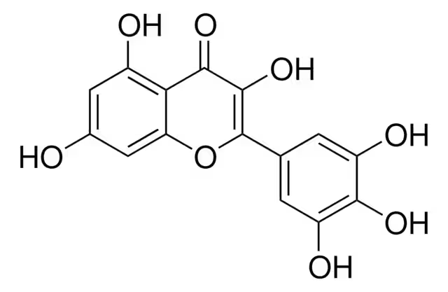 Myricetin structure, CAS 529-44-2
