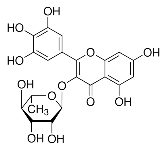 Myricitrin structure, CAS 17912-87-7