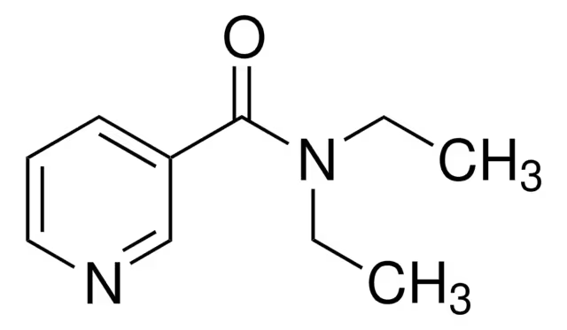 N,N-diethylnicotinamide structure, CAS 59-26-7
