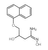 Nadoxolol structure, CAS 54063-51-3