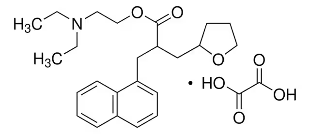 Naftidrofuryl oxalate structure, CAS 3200-06-4